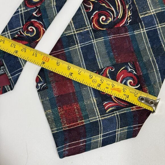 Alta Moda Montebello 100% Silk Men's Necktie Made in Italy Multicolor - Picture 15 of 15